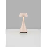 Nova Luce Tafellamp Ycro zand bruin oplaadbaar met USB