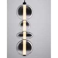 Lyora Hanglamp Bally smoke glas 62cm