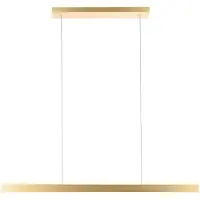 Mexlite BrightLine LED Hanglamp | 50W 2700K 5000lm 927 | Dimbaar | Goud