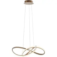 JUST LIGHT Hanglamp Maria messing
