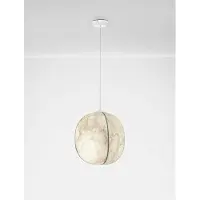 Nova Luce Witte hanglamp Pierida Ø 42cm