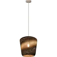 Masterlight Zand hanglamp Carta Moody Ø 34cm Think Paper kap