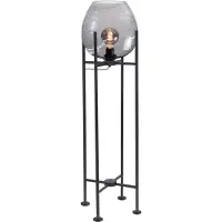 Highlight Fantasy Vloerlamp | 1x E27 Max 60W | Ø30cm | Dimbaar | Zwart