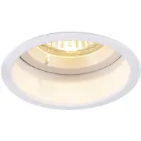 SLV LED Inbouwarmatuur Ø67mm | 1X GU10 Max 25W IP20 | Dimbaar | HORN