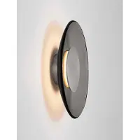 Lyora Wandlamp Esti smoke glas Ø 32cm