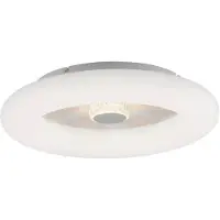 JUST LIGHT Ronde Plafondlamp Vertigo Wit Ø 50cm
