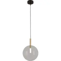 Masterlight Hanglamp Ø 24cm Lido Ball goud met helder glas