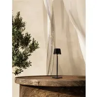 Nova Luce Oplaadbaar tafellampje Deck antraciet