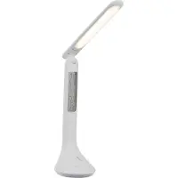 Globo Lighting Bureaulamp Tyrell wit met klok