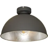 Artdelight Landelijke plafondlamp Curve Ø 31cm