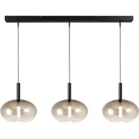 Masterlight 3L hanglamp Ø 24cm Lido Onion met gold-fading glas
