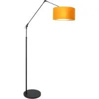Steinhauer Vloerlamp Prestige Chic 8117ZW met gouden kap