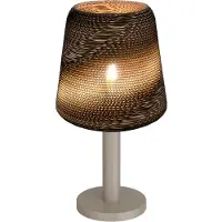 Masterlight Tafellamp Carta Moody Ø 34cm Think Paper kap - zand