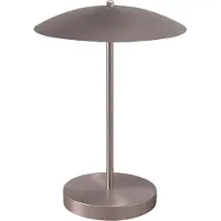Masterlight Tafellamp Scala nikkel Ø 25cm
