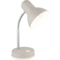 Globo Bureaulamp Basic Zand Bruin