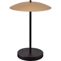 Masterlight Tafellamp Scala zwart nikkel/mat goud