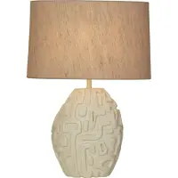 Searchlight Schemerlamp Adelaide crème