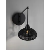 Lyora Wandlamp Fado zwart