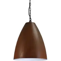 Masterlight Landelijke Industrie Hanglamp Industria 41 Roestbruin Met Zwart