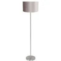 Steinhauer Vloerlamp Noor met grijze kap