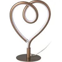 Eth Hartjes tafellamp Lovie anodic brown