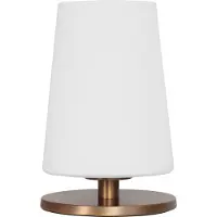Steinhauer Tafellamp Ancilla, brons / oud-messing, Woon-/ Eetkamer, metaal, Tafellamp