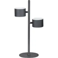 Eth Prince tafellamp 2x G9 Zwart