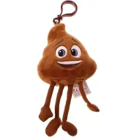 Emoji Sleutelhanger Poop 17 Cm Bruin