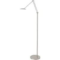 Highlight Sapporo LED Vloerlamp | 10W 2200K/2700K 900lm | Dimbaar | Nikkel mat