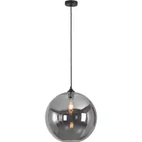 Artdelight Ø 40cm hanglamp Marino-40 met titan glas