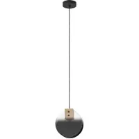 Eglo Hanglamp Millena hout met zwart