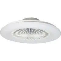 Lucci air Plafondventilator 20 W (Ø) 50 cm Wit Met afstandsbediening, Met lamparmatuur