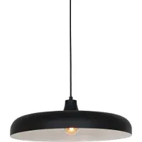 Steinhauer Zwarte Hanglamp Krisip Ø 50cm