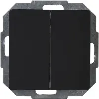 Kopp 650550089, serie schakelaar, Parijs, matzwart
