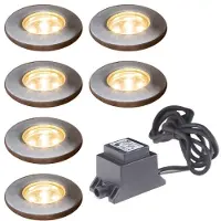 Konstsmide 7464-000 Vloerlamp (inbouw), Buitenlamp (inbouw) LED LED G (A - G) RVS