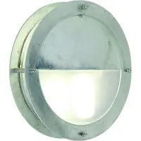 Nordlux Wandlamp E27 | Malte | Half | IP54 | Gegalvaniseerd