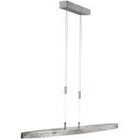 FISCHER&HONSEL GMBH Nikkel hanglamp Colmar met led