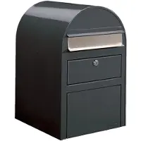 Bobi Brievenbus Swiss 7016i Donkergrijs