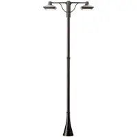 Franssen Led tuinlamp City Highlight led - 2-lichts - 300cm grafiet grijs