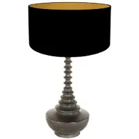 Anne Light & Home Tafellamp Bois zwart 65cm