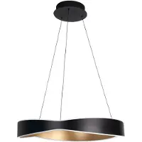 Highlight Design Hanglamp Onda Zwart Met Goud