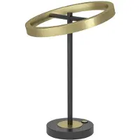 Eglo Design tafellamp Brest zwart met goud
