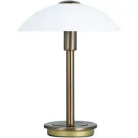 Highlight Klassieke tafellamp Touch koper brons Ø 20cm