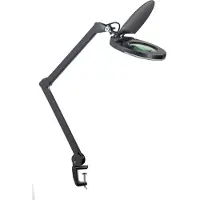 Highlight Klemlamp Loupe zwart vergrootglas