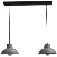 Masterlight Eetkamerlamp Di panna Industria 2x26 Retro