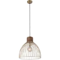 JUST LIGHT Hanglamp Alami Bruin Messing