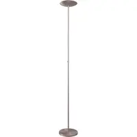Masterlight Design vloerlamp Scala nikkel Ø 25cm
