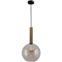 Masterlight Hanglamp Ø 30cm Bella 2 Antiek messing met goud glas