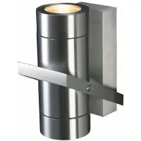 Artdelight RVS Up- & downlighter Double