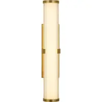 Searchlight Gouden wandlamp Clamp 33cm